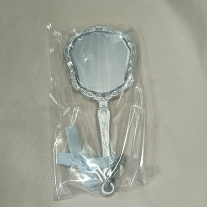 Flower Knows Angel Series Handheld Mirror – White, Black & Pink Compact Mirror