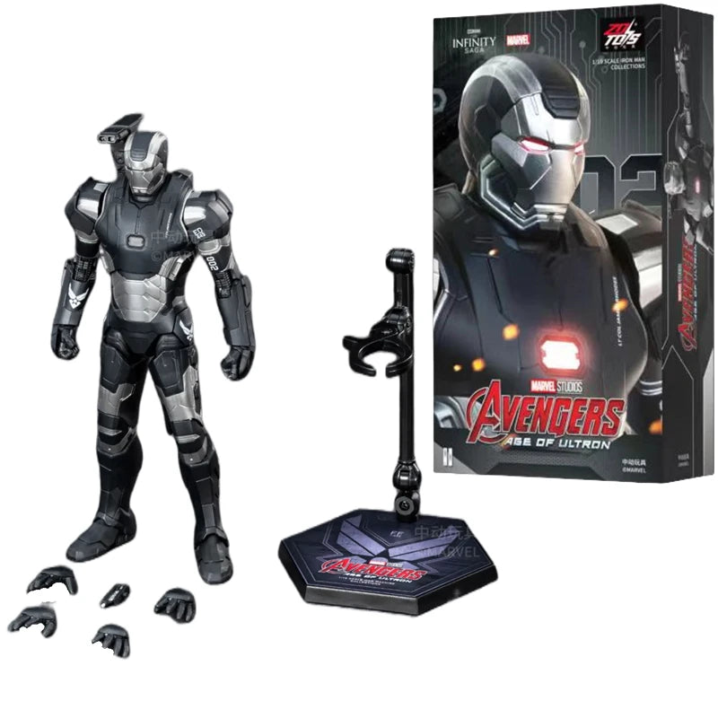 ZDTDS Iron Man & War Machine Legends Action Figures – MK37 Hammerhead, MK12, MK38 Igor, MK9 Iron Patriot Collectible Toy