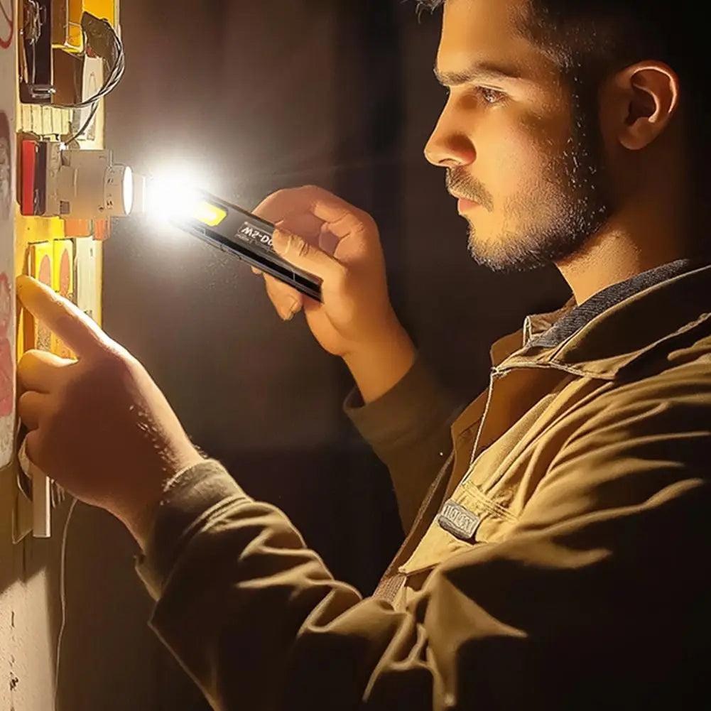 550Lm Outdoor LED Flashlight – Portable Mini Torch with 5 Modes, Pocket Lantern & Work Light