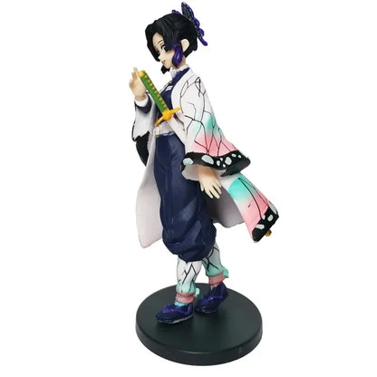 Demon Slayer Anime Figures – Kimetsu No Yaiba Tanjiro Nezuko Zenitsu Inosuke Action Doll Toys