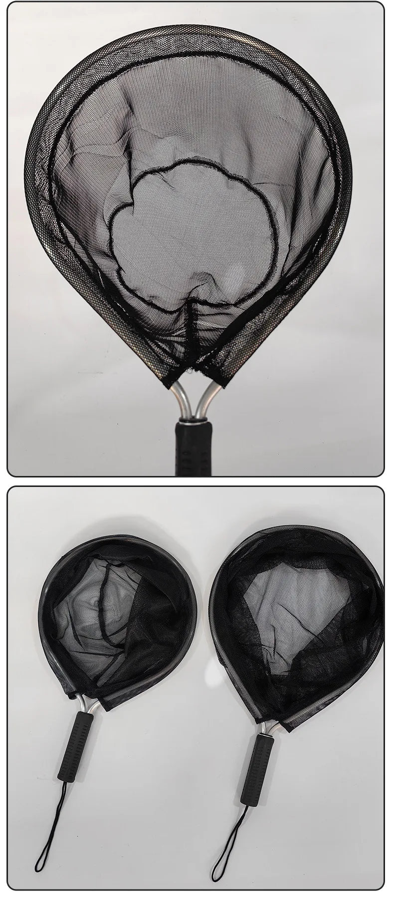 Fly Fishing Landing Net – Corrosion-Resistant Handle with Knotless Mesh, Perfect Gift for Anglers