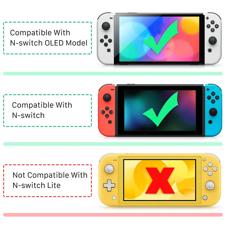 Portrait Flip Grip for Nintendo Switch & OLED – Vertical Mode Handheld ...