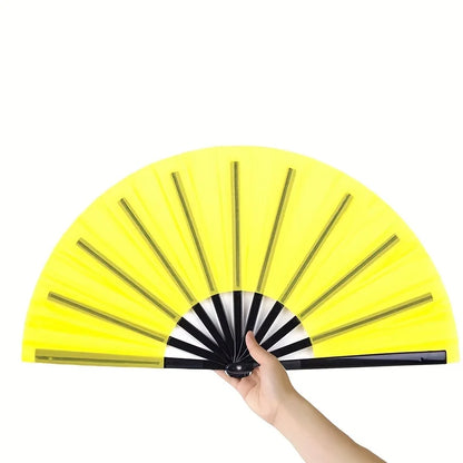 1 Kung Fu Fan – Square Chinese Symphony Fan for Fitness, Dance, Tai Chi & Martial Arts Practice