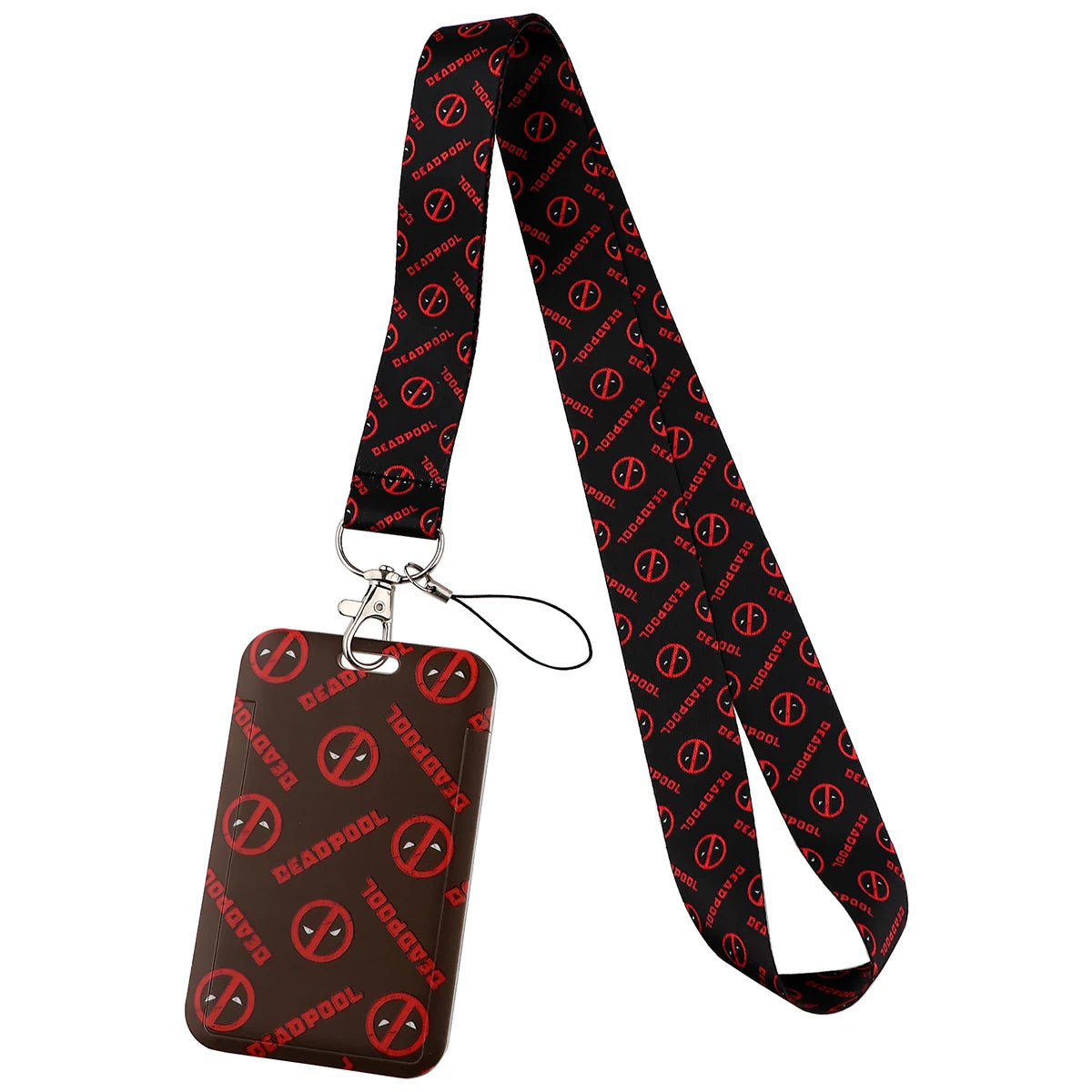 Cartoon Credential Holder Keychain – Cool Lanyard for Key, ID Card, Gym Badge & Cosplay Gift