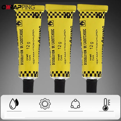 1/2/3/5PCS Motorcycle Tire Repair Glue – Strong Puncture & Inner Tube Adhesive for Tyre Maintenance