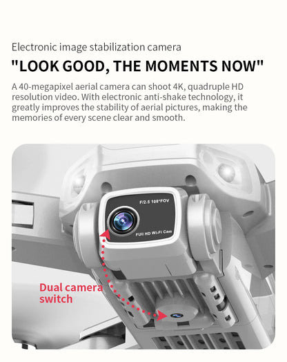 LYZRC L900 PRO GPS Drone – 4K HD Dual Camera, 5G WiFi, Brushless Motor, FPV Quadcopter, Foldable Aerial Photography Drone