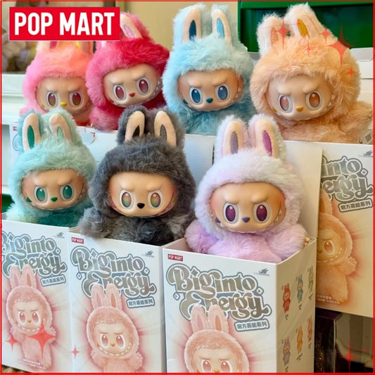 Genuine POP MART Labubu Vinyl Plush Pendant — Macarons “Have A Seat” & Coca Cola Series Blind Box Toys V1-V3