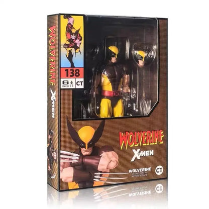 Ct Toys Wolverine Deadpool Mafex 138 Action Figure - Deadpool 3 Movie Model Statue for Collection & Gifts