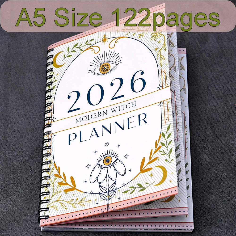 77-Page Witchcraft Grimoire Book of Shadows – Moon Phases, Herbal Lore & Spells Gothic Dark Academia Witch Journal Kit