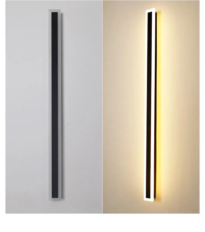 Outdoor Wall Lamp – IP65 Waterproof LED Long Corridor & Staircase Light, Balcony, Villa & Garden Entrance Lighting