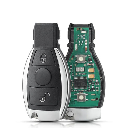 KEYYOU Smart Car Key – Remote Fob for Mercedes Benz A/B/S/E Class, BGA & NEC Chip, 315/433.92MHz, 2/3 Buttons