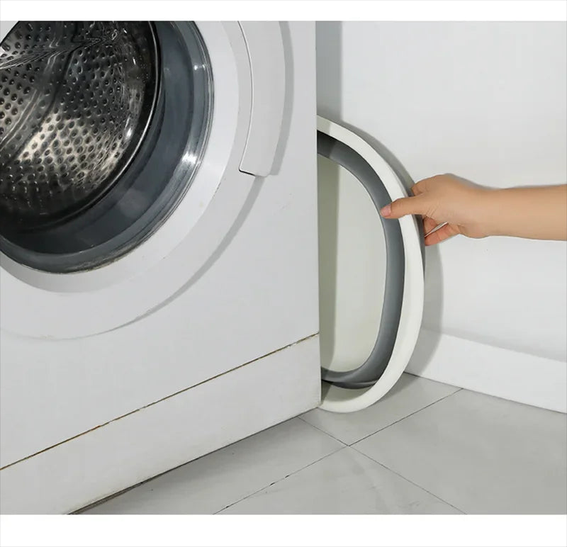 Portable Plastic Folding Wash Basin – Laundry Tub & Bath Basin for Adults and Babies, Kitchen & Bathroom Accessory