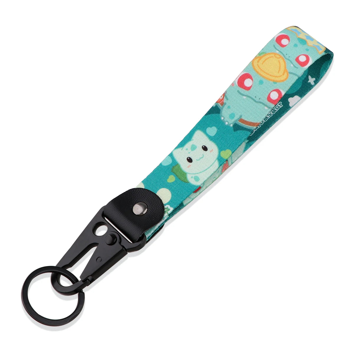 Anime Dinosaur Keychain Lanyard – Cute Car Keyring Toy Bag Pendant & Key Holder Gift