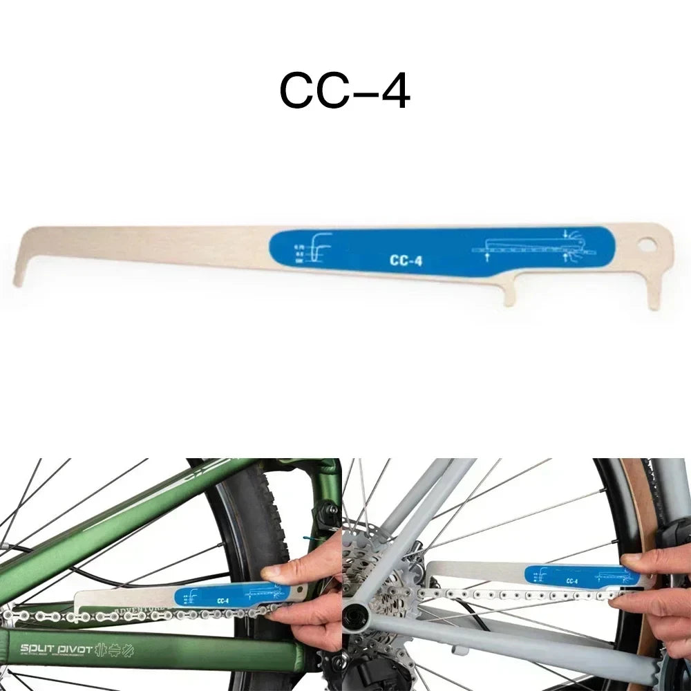 Bicycle Disc Brake Pad Alignment Tool – Chain Tool, Pedal Wrench & Crank Puller Combo