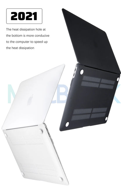 MacBook Air 13 Case - Compatible with MacBook Air M1, M2 (2023), Air 15, Pro 14 M3 (2023), and Pro 16 Cover - Laptop Accessories