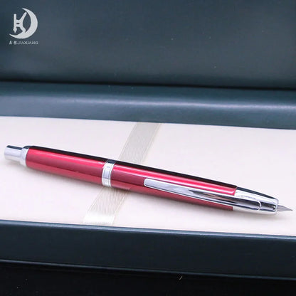 JINHAO Metal Fountain Pen – 10 Brand New Retractable Fine Nibs with Ink Converter