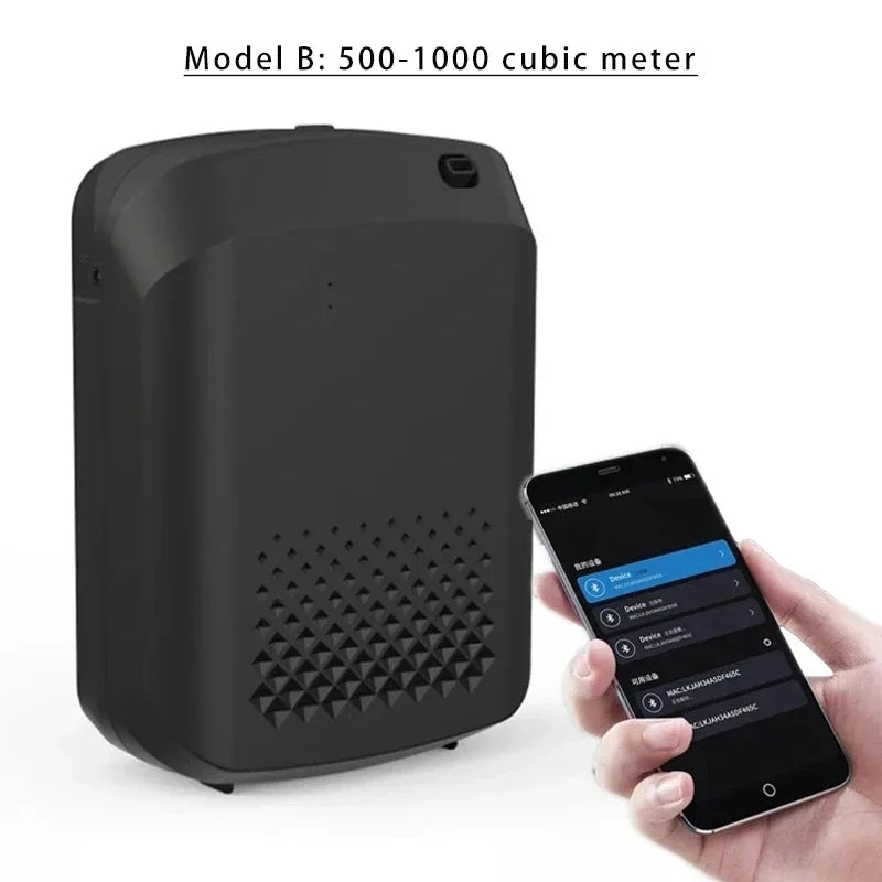 Waterless Fragrance Diffuser – 300ml WIFI-Controlled Air Freshener with Timer | Smell Distributor for Home & Hotel