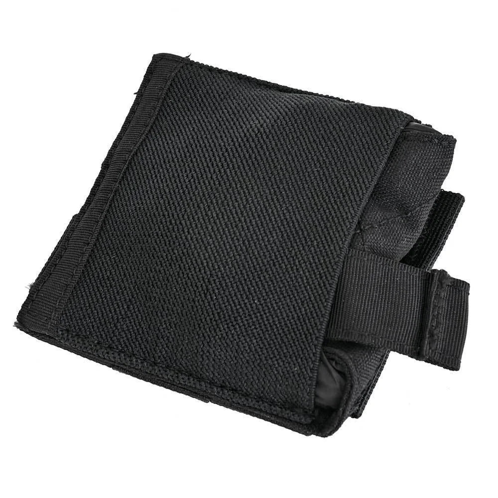 Tactical Dump Pouch – Foldable MOLLE Cummerbund Magazine Pouch, Mil-Grade Elastic Ultra-Light Roll-Up Drop Soft MAG Pouches
