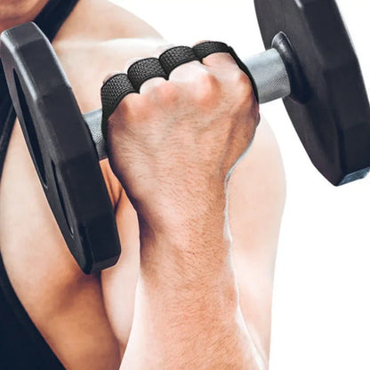 2PCS Neoprene Grip Pads – Weightlifting & Gym Workout Gloves for Powerlifting, Calisthenics, and Fitness Hand Protection