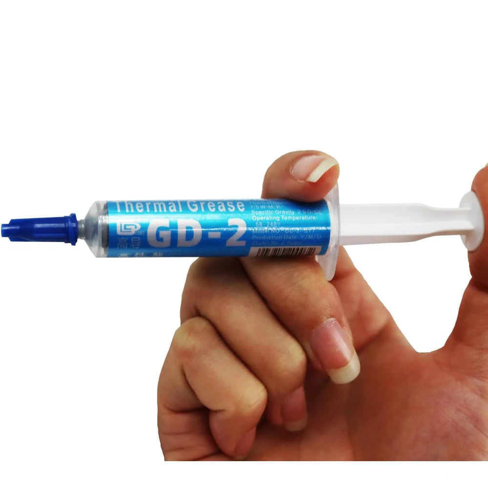 GD900/GD-2 Thermal Conductive Grease – Silicone Heatsink Paste 7g/15g/30g for PC, CPU, GPU, LED & VGA Cooling