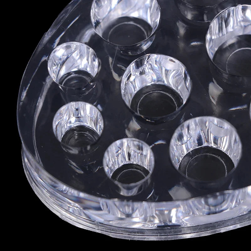 4 Types Acrylic Tattoo Ink Cup Holder – PMU Microblading Pigment Storage Stand