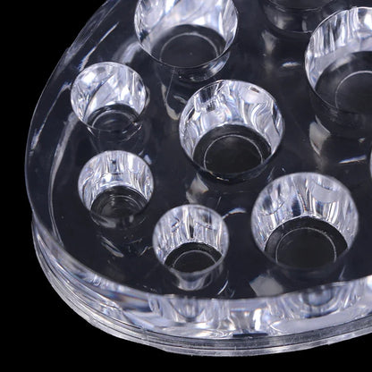 4 Types Acrylic Tattoo Ink Cup Holder – PMU Microblading Pigment Storage Stand