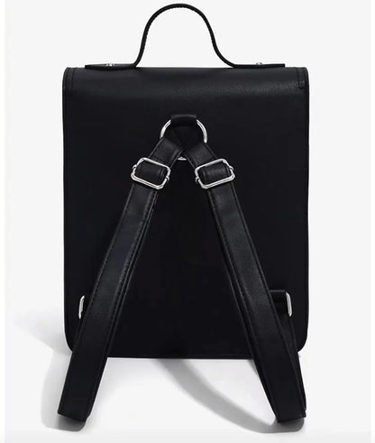 Wednesday Addams Backpack — Schoolgirl Nevermore College Cosplay Messenger Bag for Kids & Fans Gift