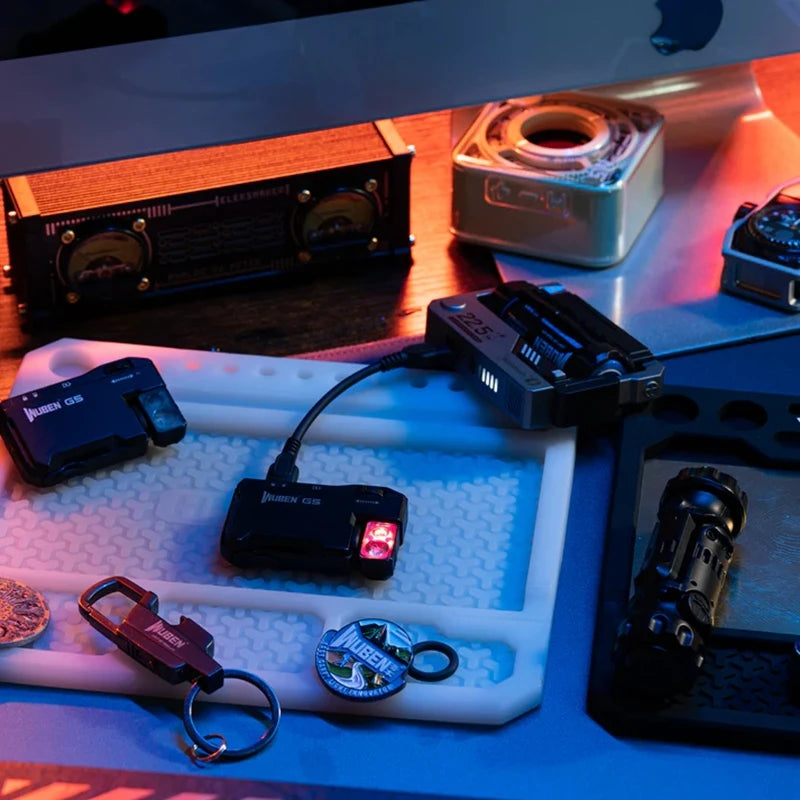 WUBEN G5 EDC Flashlight – 400 Lumens Portable Waterproof Pocket Torch with 180° Rotating Head & Magnetic Tail for Outdoor Use