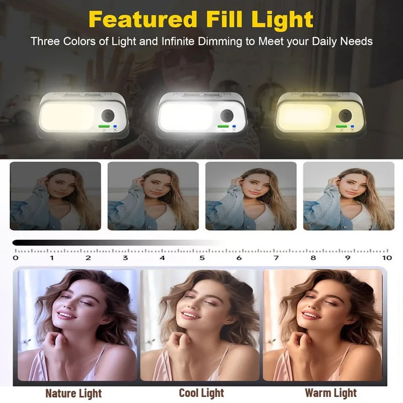 3-Axis Mobile Gimbal Stabilizer – Phone Video Recorder with Face & Object Tracking for Android & iPhone