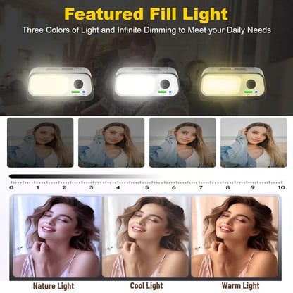 3-Axis Mobile Gimbal Stabilizer – Phone Video Recorder with Face & Object Tracking for Android & iPhone