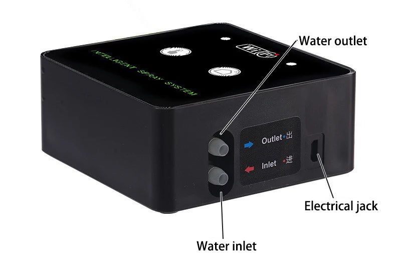 WiFi Rainforest Sprayer — Automatic Timed Mist System Kit for Reptiles & Irrigation