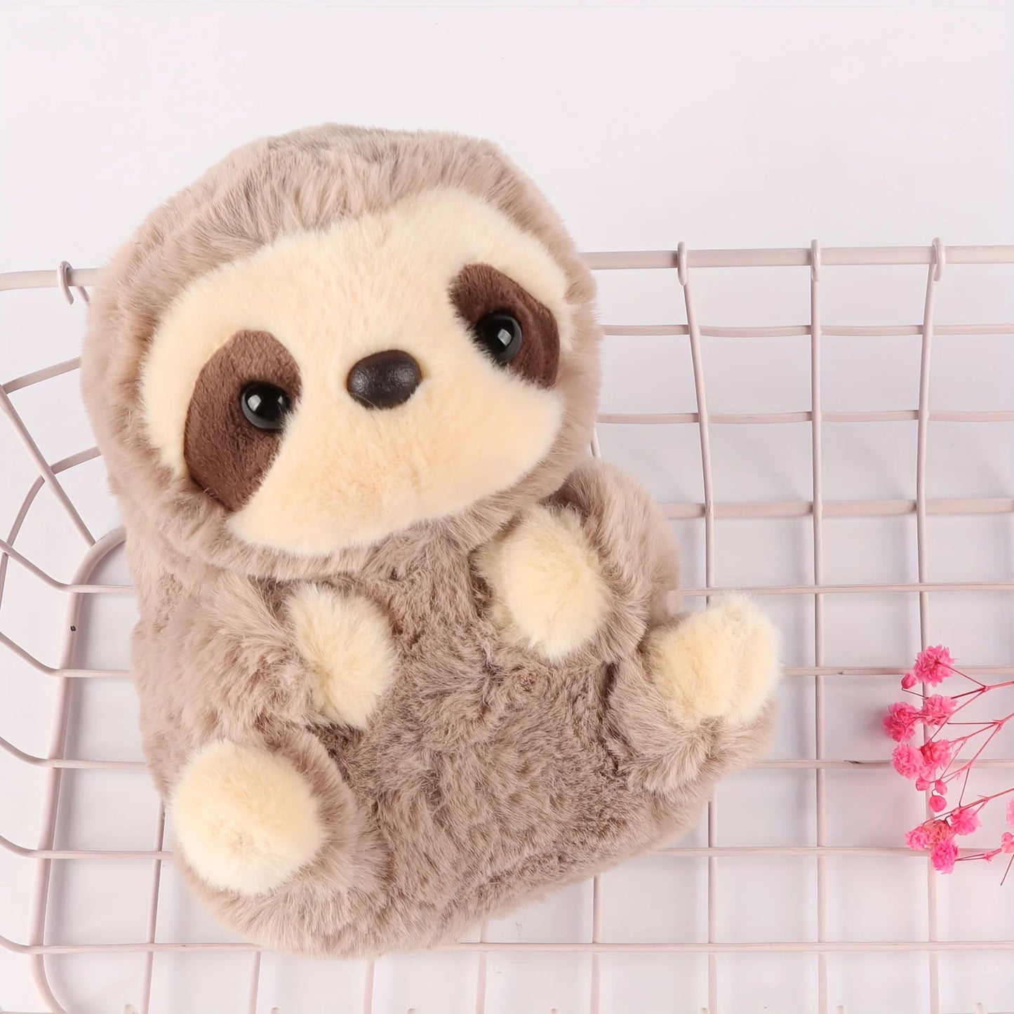 14cm Kawaii Sloth Plush Toy – Soft Stuffed Animal Doll, Cute Birthday Gift for Kids & Girls, Home Decor & Party Supply