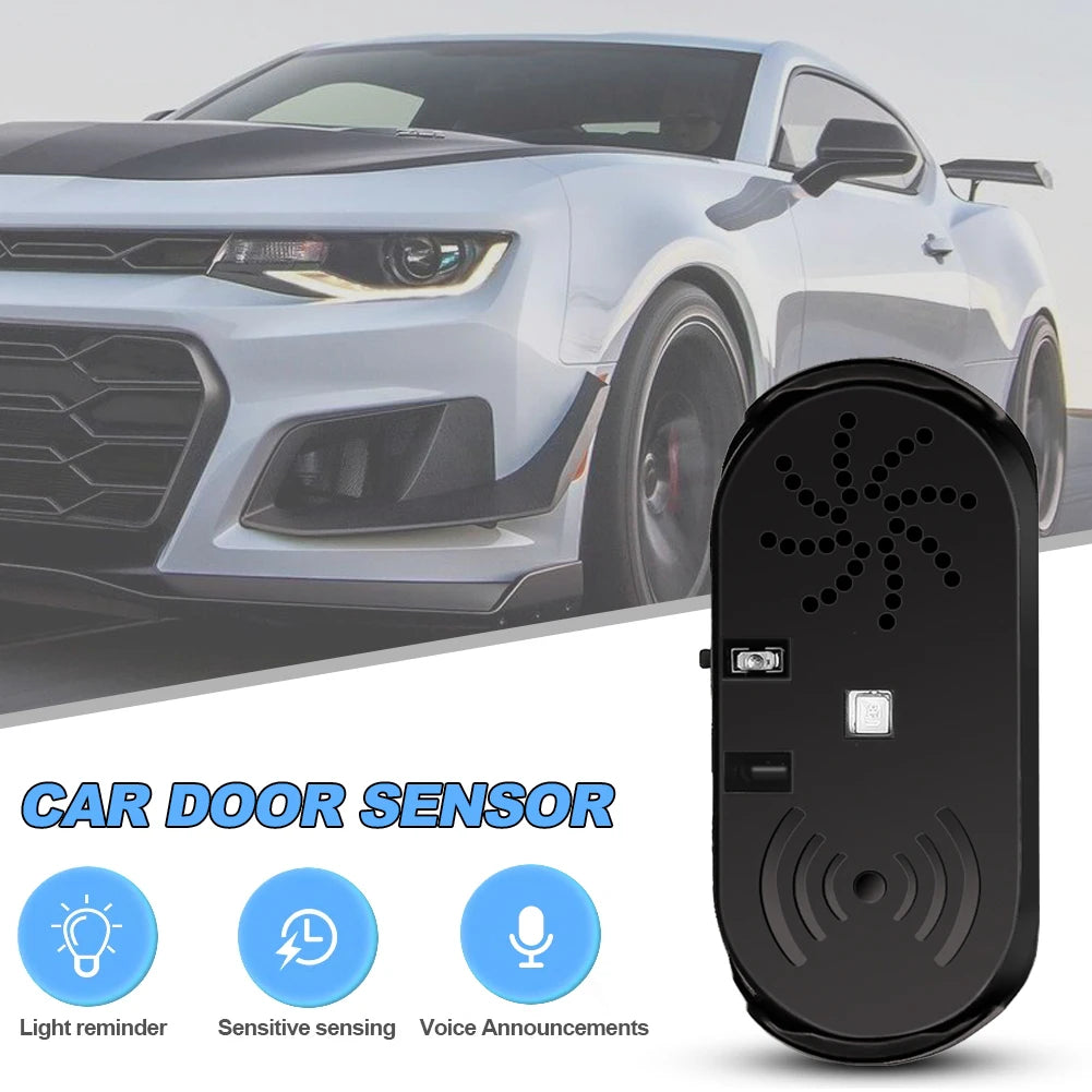 Smart Car Door Opening Sensor Alarm – High-Sensitivity Anti-Collision ...