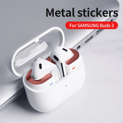 Dustproof & Scratchproof Sticker for Samsung Galaxy Buds 3 Pro – Protective Film for Earphone Case