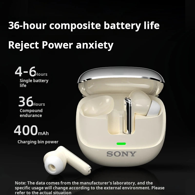 SONY S17 Bluetooth Headset – In-Ear Wireless Sport Earphones, HiFi Stereo, Waterproof TWS Earbuds with Built-in Mic