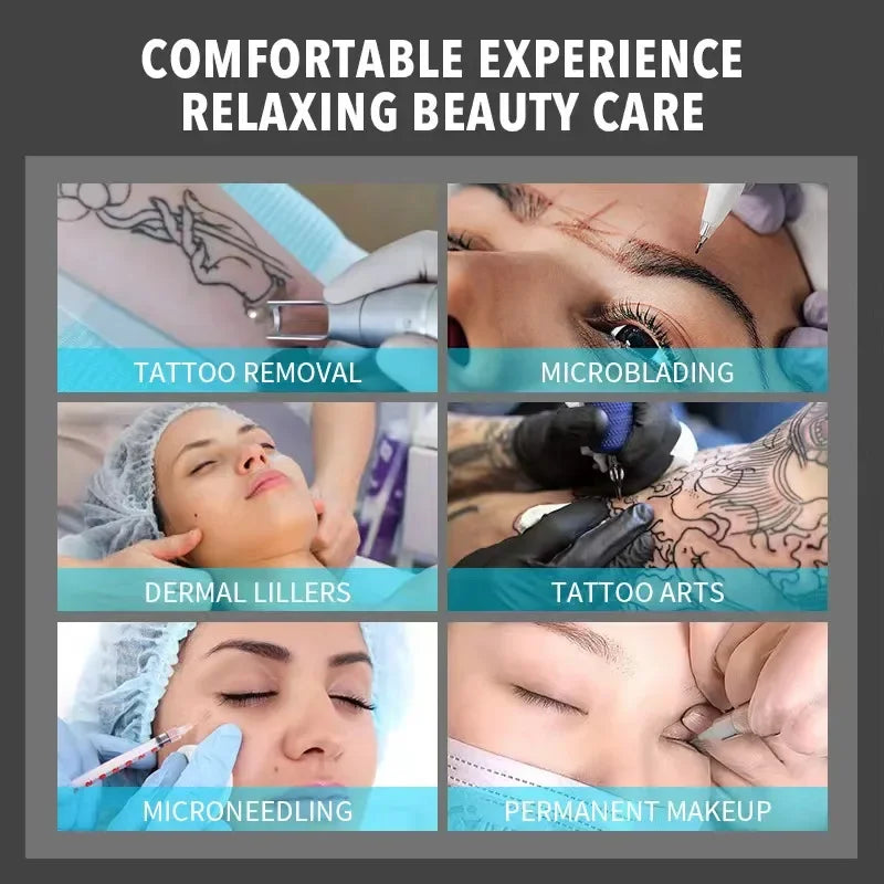 79.9% Goosica Tattoo Numbing Cream 10g – Pre-Permanent Makeup for Face, Body, Microblading & Piercing