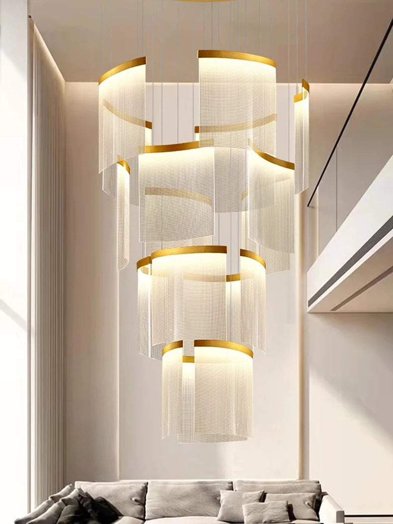 Modern LED Ceiling Pendant Lamp – Decorative Indoor Lighting Chandelier for Bedroom & Dining Room