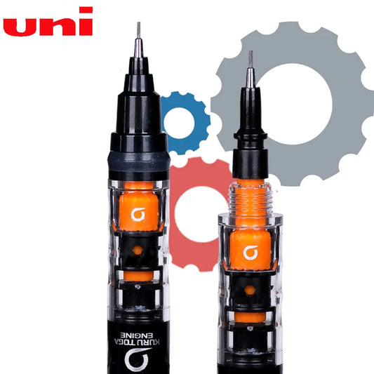 Uni Mechanical Pencil M5-452 Kuru Toga 0.5MM - Breakproof Lead with Eraser - School Student Stationery