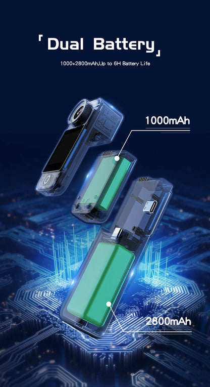 SJCAM C300 4K Action Camera – 30FPS Pocket Sports Cam with 6-Axis GYRO Stabilization, Long Battery, 5G WiFi, and Remote Control