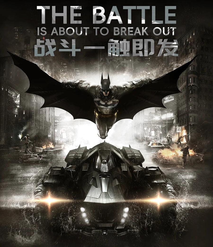 F5 Batman Arkham Knight Action Figures – 7 Styles, 10cm Blind Box Model Collectibles for Boys