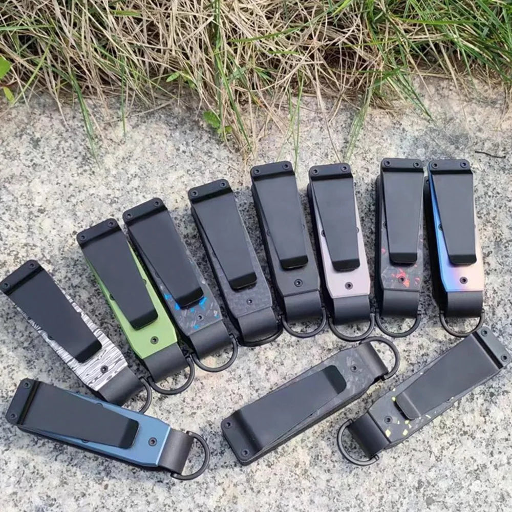 Compact Key Organizer – Minimalist Metal Key Holder for 2-6 Keys, Secure Keychain Case