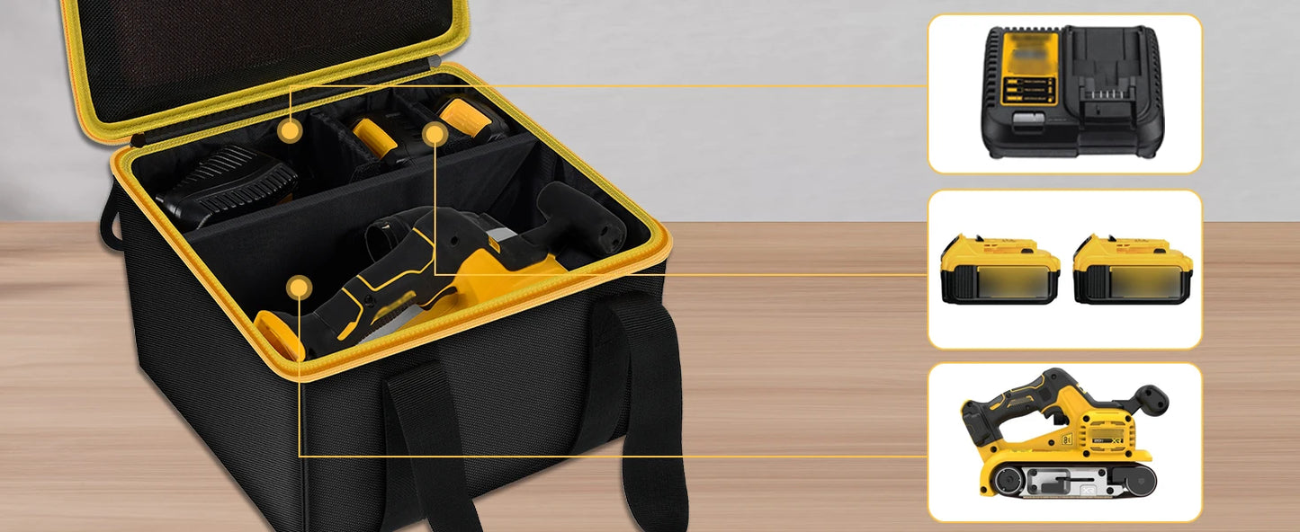 Replacement Case for DEWALT 20V MAX Belt Sander – Compatible with Skil 7510-01 & WEN 6321*