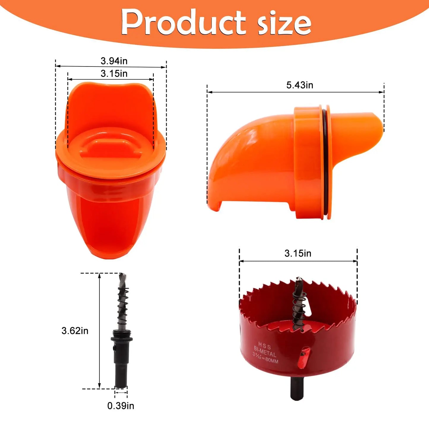 Automatic Gravity Chicken Feeder – DIY Rainproof Poultry Feeder with Food Hole Opener Tool to Reduce Spillage for Chickens & Ducks