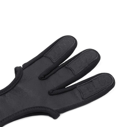 Professional Archery Sheepskin Gloves – Three-Finger Non-Slip Breathable Protective Gear