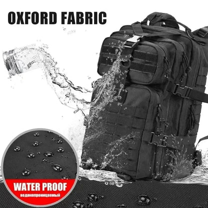 Big Capacity Men's Hiking Backpack | Army Tactical Camouflage Travel Outdoor Backpack | Military Gear