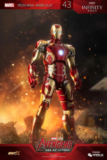 ZDTDS Iron Man & War Machine Legends Action Figures – MK37 Hammerhead, MK12, MK38 Igor, MK9 Iron Patriot Collectible Toy