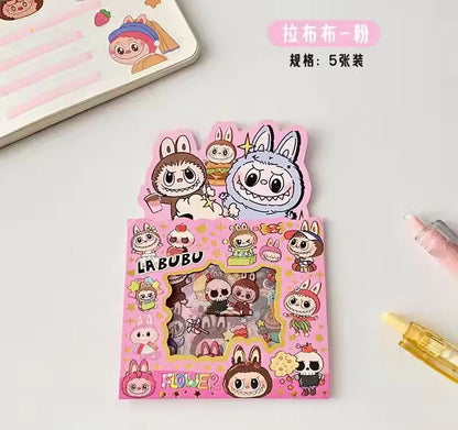 POPMART Labubu Macaron 3rd Gen Vinyl Plush Pendant – High-Energy Blind Box Doll Collection