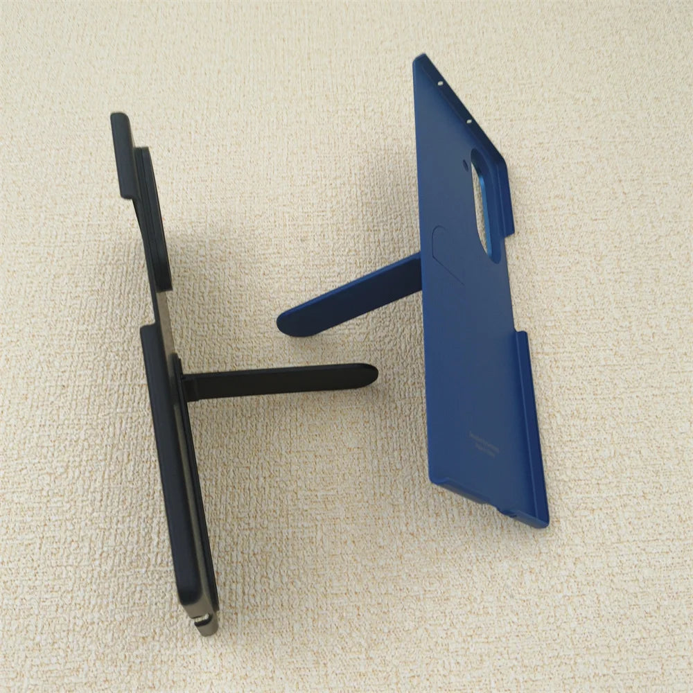 Samsung Galaxy Z Fold 7 5G Sensory Standing Phone Case — Foldable Bracket Hard PC Anti-Fall Shockproof Cover