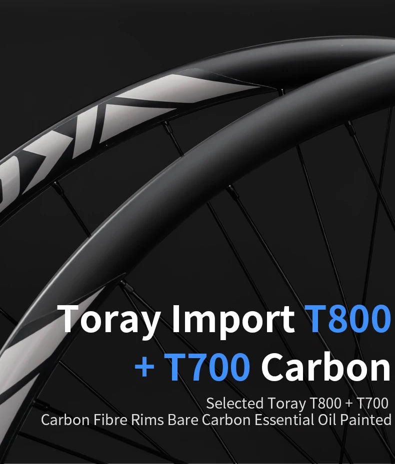 KORE MTB Carbon Wheelset – 27.5/29in Enduro & Downhill with 36T Ratchet HG Hub, BOOST, 28H, 30–36mm Width