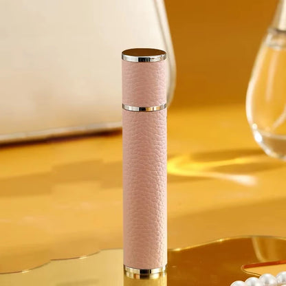 10ML Refillable Leather Perfume Bottle – Glass Atomizer with Ultra-Fine Mist for Travel